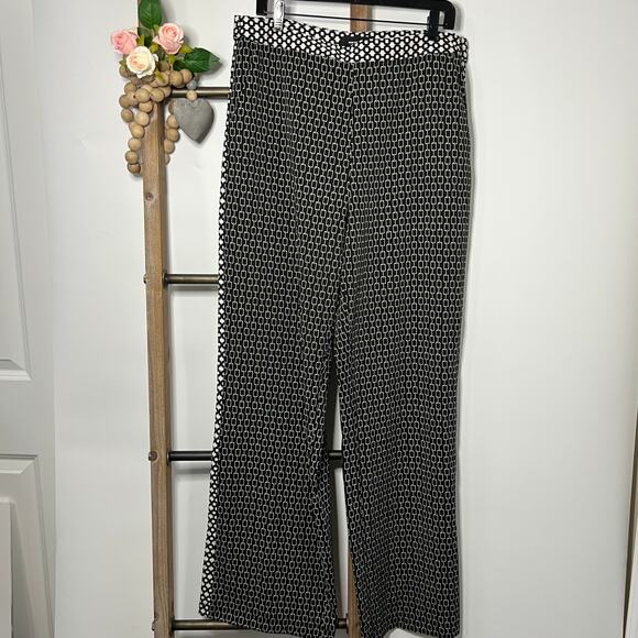 Who What Wear Black White Dress Pants Size‎ 14 - Picture 1 of 7